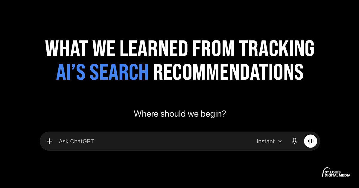 What We Learned From Tracking AI's Search Recommendations