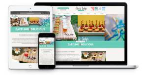 Ces & Judy's Catering Website Design