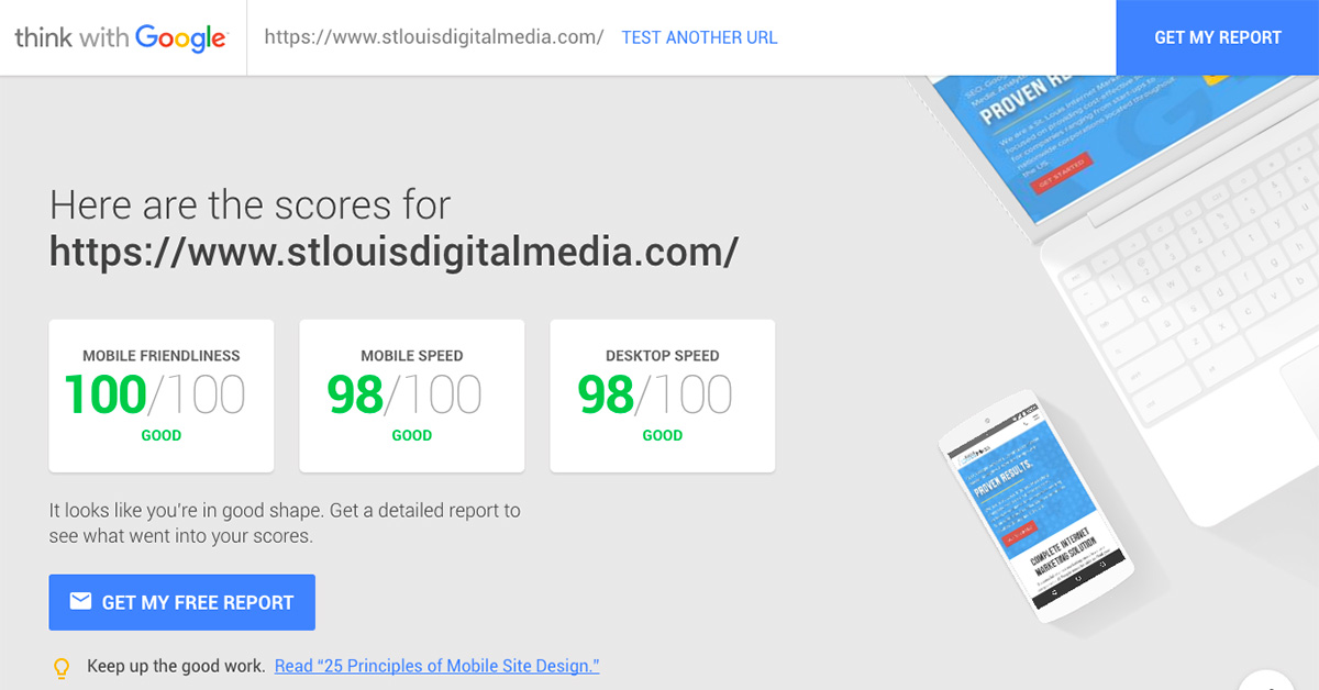 St. Louis Digital Media's Mobile Test Report